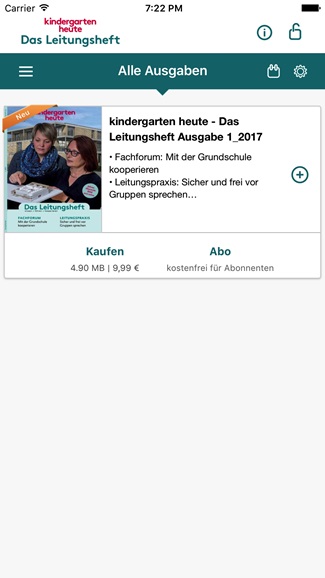 kindergarten heute leitungsheft 1