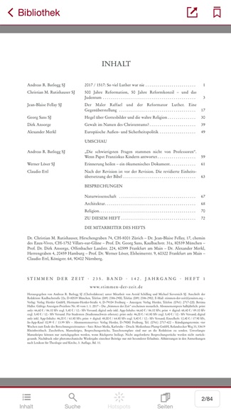 Stimmen der Zeit 3