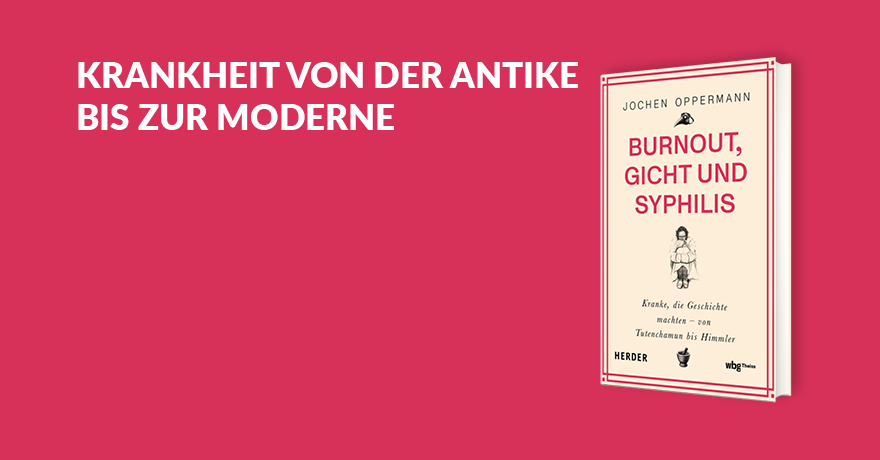 Banner für Burnout, Gicht und Syphilis