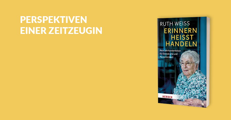 Banner für den Titel Erinnern heißt handeln