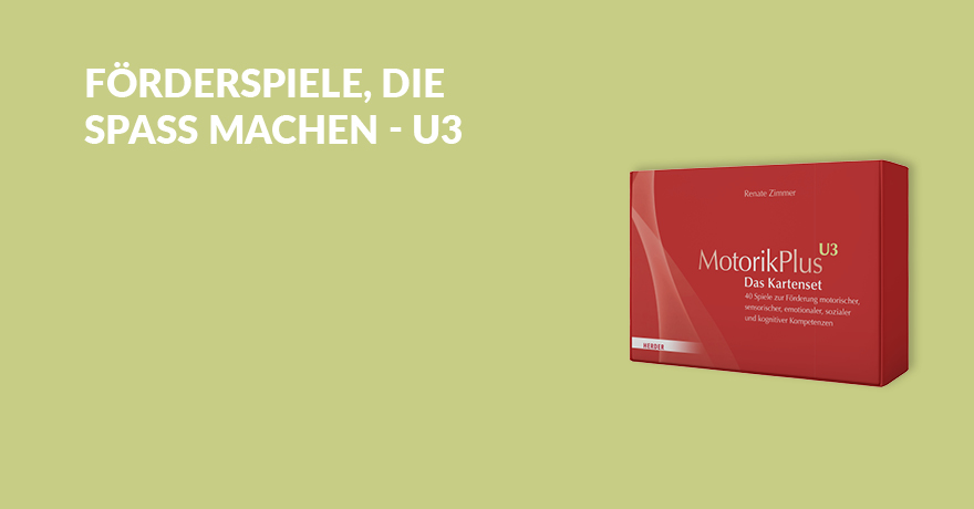 Banner für die Motorik Plus U3 Karten
