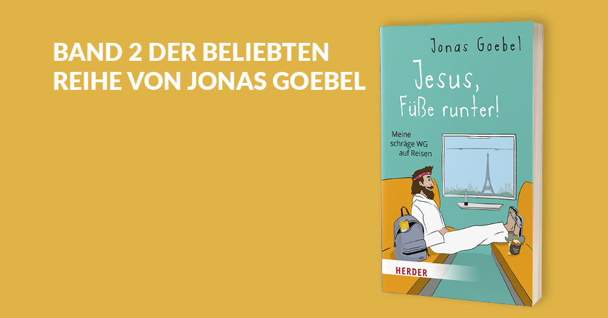Jesus, Füße runter!