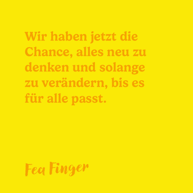 Kitarevolution: Zitat Fea Finger