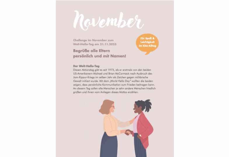 Gewinnspiel kindergarten heute Kalender