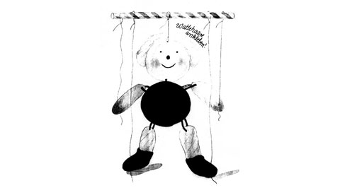 marionette-aus-kleisterpapier-tanzmariechen