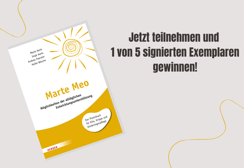 1 von 5 signierten "Marte Meo"-Büchern gewinnen!