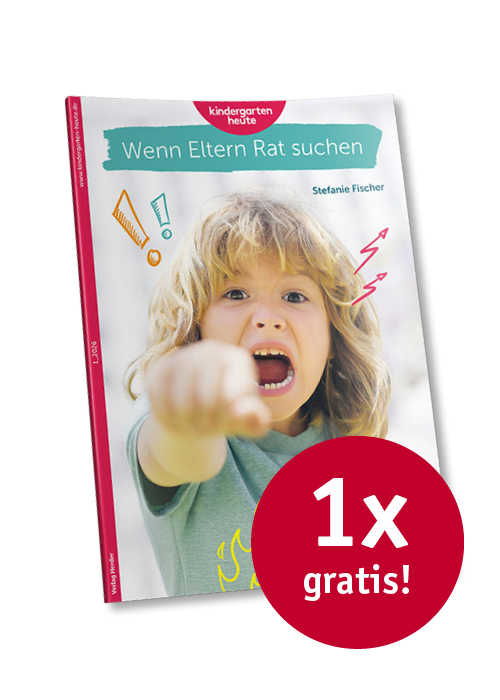 Titelseite "kindergarten heute - Wenn Eltern Rat suchen" 1/26