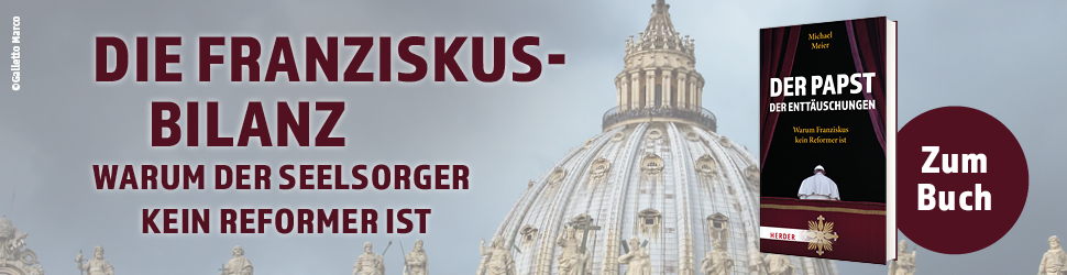 Anzeige: Der Papst der Enttäuschungen von Michael Meier