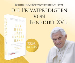 Anzeige: Der Herr hält unsere Hand. Unveröffentlichte Predigten. Band 1: Fasten- und Osterzeit. Von Benedikt XVI.