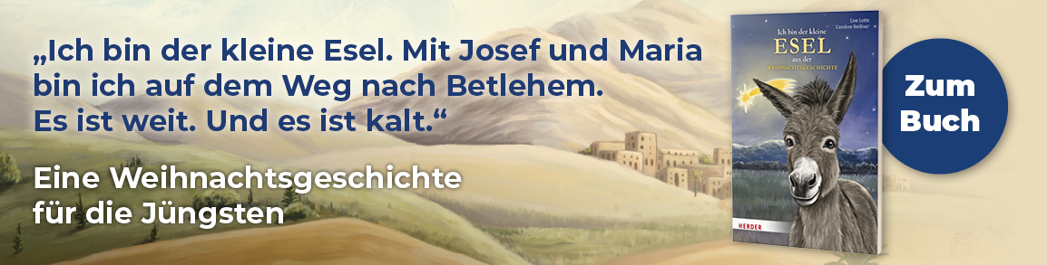 Ich bin der kleine Esel aus der Weihnachtsgeschichte