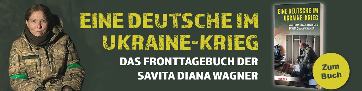 Eine Deutsche im Ukraine-Krieg