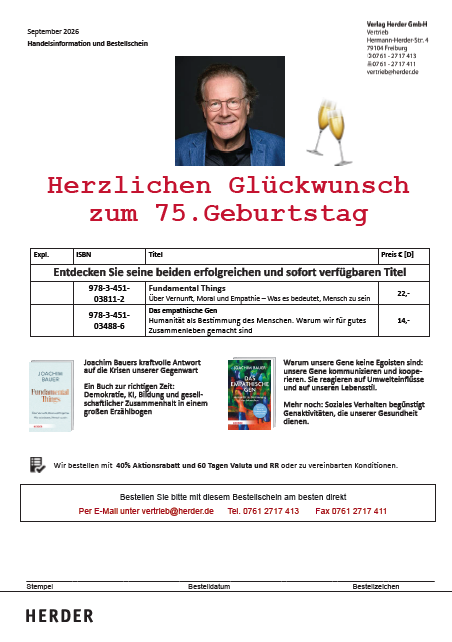 Cover Bauer zum 75. Geburtstag