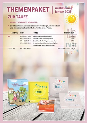 Themenpaket Taufe