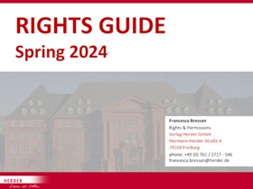 Titelseite Herder Rights Guide Spring 2024