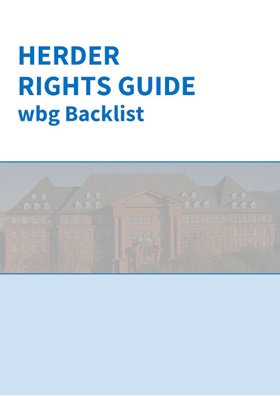 Titelseite Herder Rights Guide WBG Backlist
