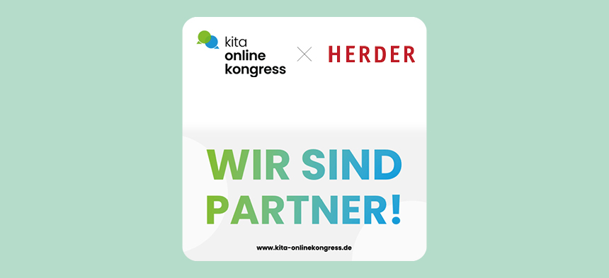 Herder ist Partner des Kita-Onlinekongresses 2024