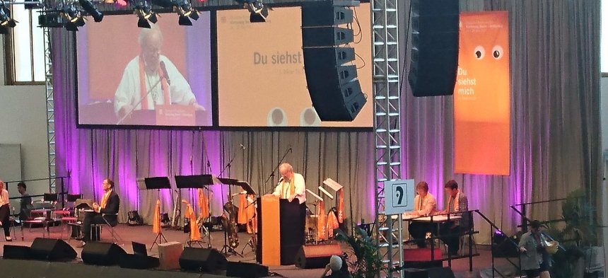 Veranstaltung auf dem Kirchentag 2017 in Berlin