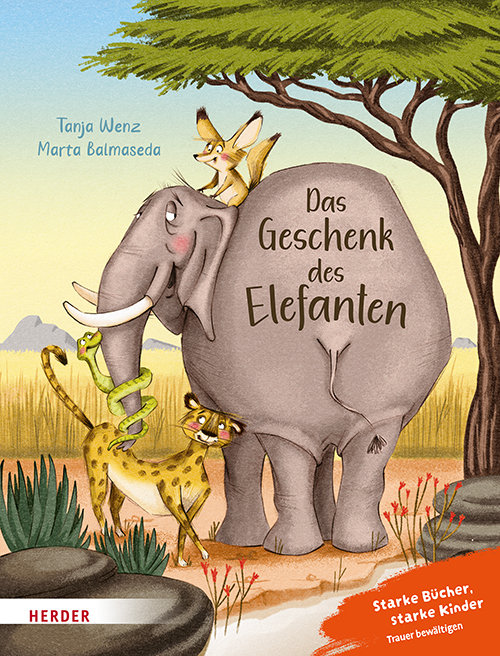 Titelseite "Das Geschenk des Elefanten"