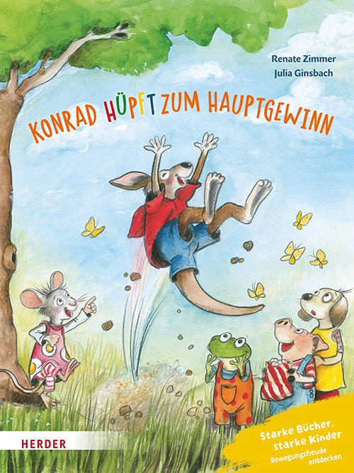 Titelseite "Konrad Känguru und Rita Rennmaus"