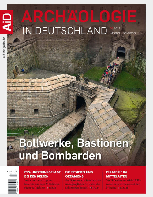 Titelseiite Archäologie in Deutschland 5/2019