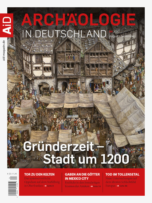 Titelseiite Archäologie in Deutschland 4/2020