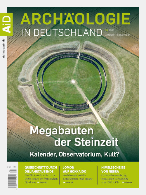 Titelseiite Archäologie in Deutschland 5/2021