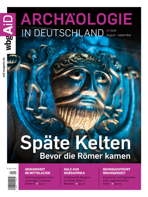Titelseiite Archäologie in Deutschland 4/2024