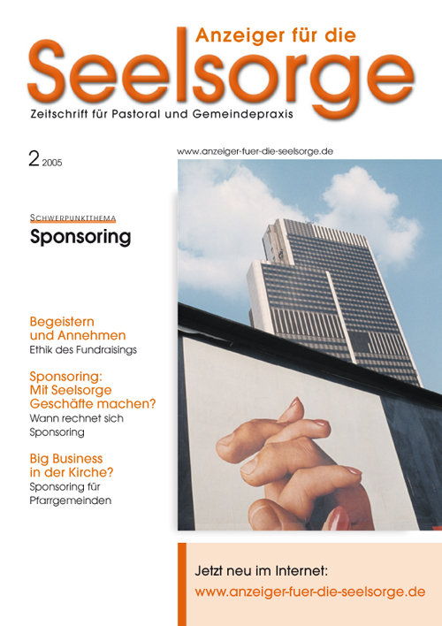 Titelseite: Anzeiger für die Seelsorge. Zeitschrift für Pastoral und Gemeindepraxis 2/2005