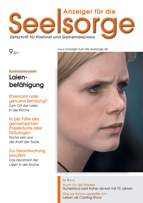 Anzeiger für die Seelsorge. Zeitschrift für Pastoral und Gemeindepraxis 9/2011