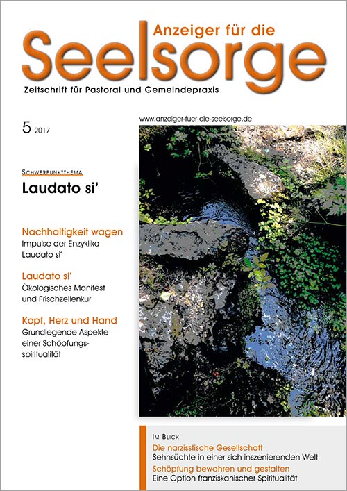 Titelseite: Anzeiger für die Seelsorge. Zeitschrift für Pastoral und Gemeindepraxis 5/2017