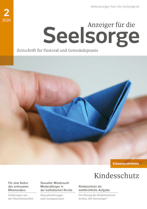 Titelseite: Anzeiger für die Seelsorge 2/2020