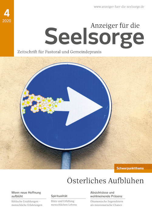 Titelseite: Anzeiger für die Seelsorge 4/2020