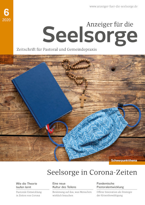 Titelseite: Anzeiger für die Seelsorge 6/2020