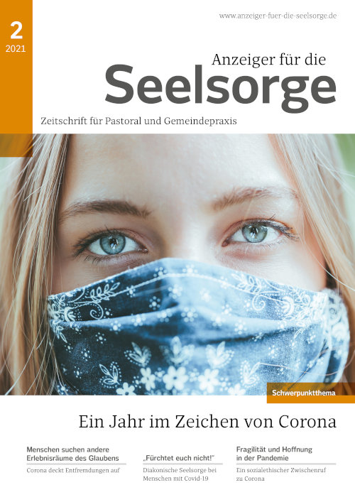 Titelseite: Anzeiger für die Seelsorge 2/2021