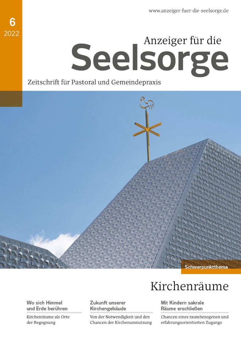 Titelseite: Anzeiger für die Seelsorge 6/2022