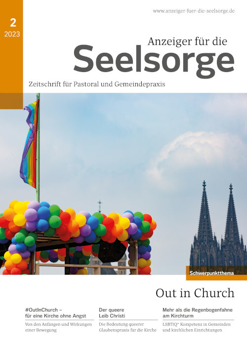 Titelseite: Anzeiger für die Seelsorge 2/2023