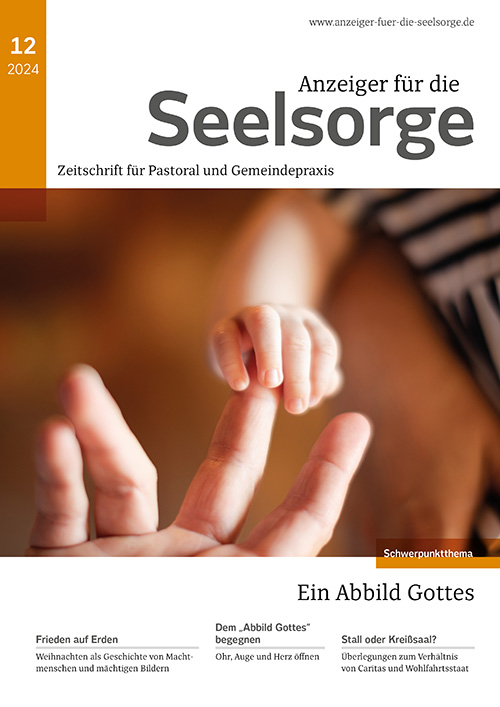 Titelseite: Anzeiger für die Seelsorge 11/2024