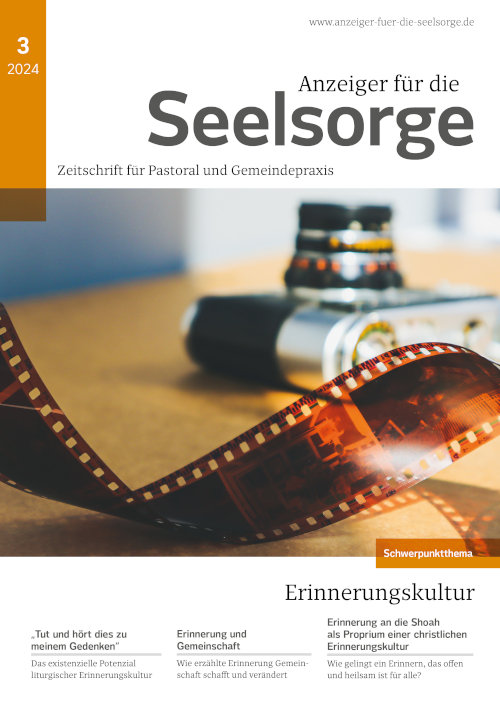 Titelseite: Anzeiger für die Seelsorge 3/2024