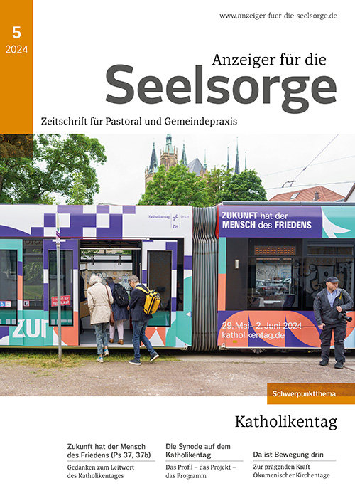 Titelseite: Anzeiger für die Seelsorge 5/2024