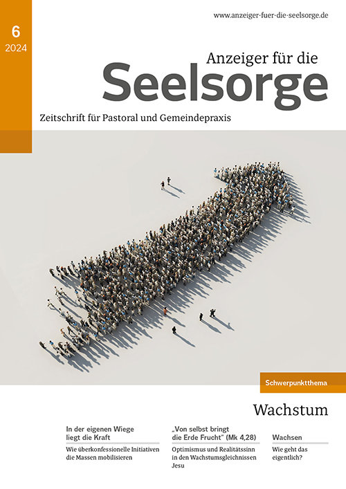 Titelseite: Anzeiger für die Seelsorge 6/2024