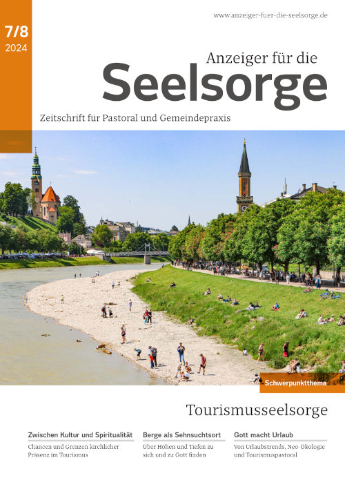 Titelseite: Anzeiger für die Seelsorge 7-8/2024