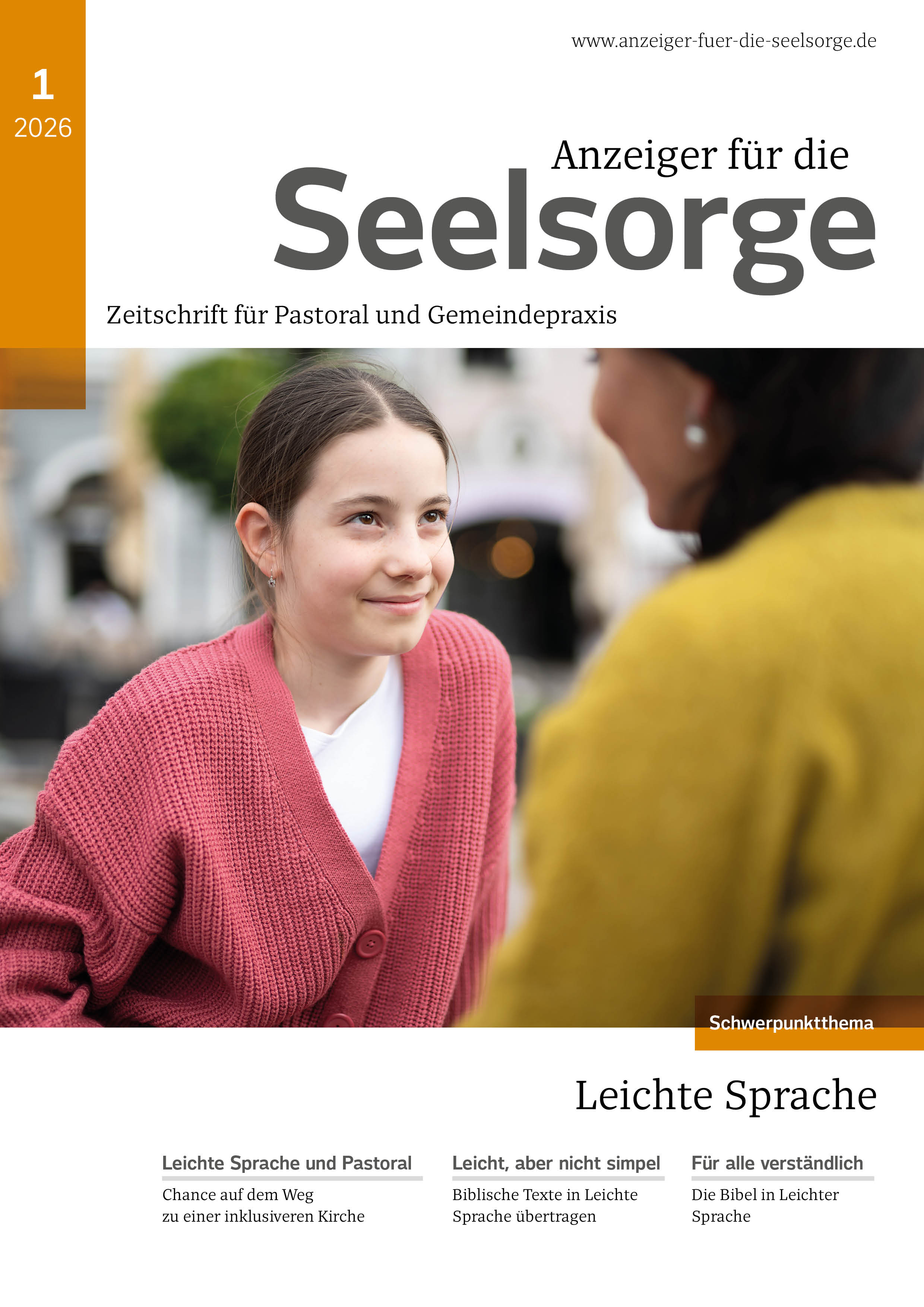 Heft 1/2026: Leichte Sprache