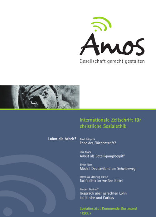 Heft 1/2007: Lohnt die Arbeit?