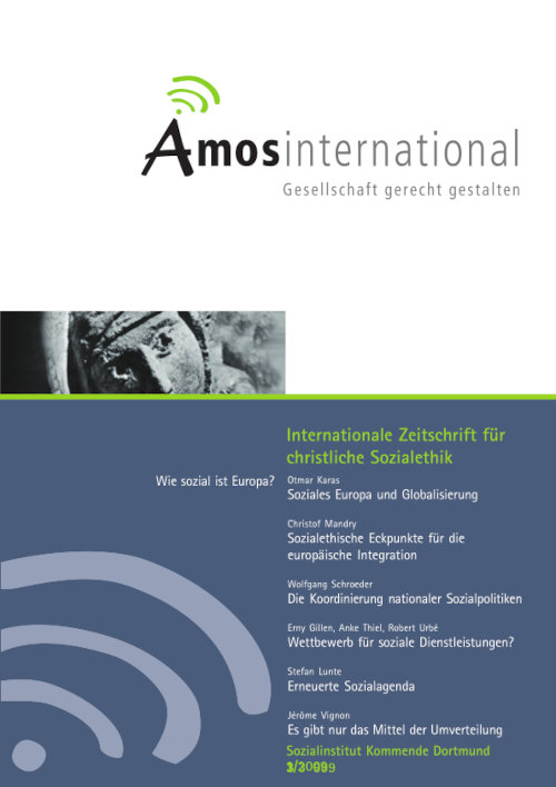 Heft 1/2009: Wie sozial ist Europa?