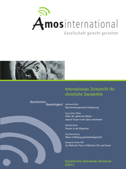 Heft 3/2013: Geschlechter­gerechtigkeit