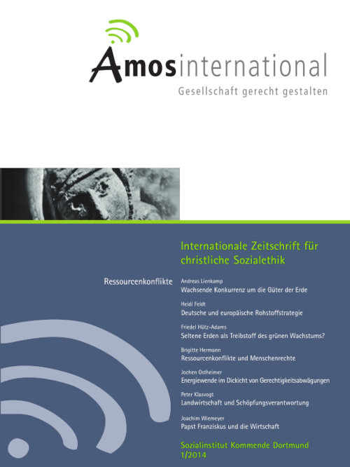 Heft 1/2014: Ressourcenkonflikte