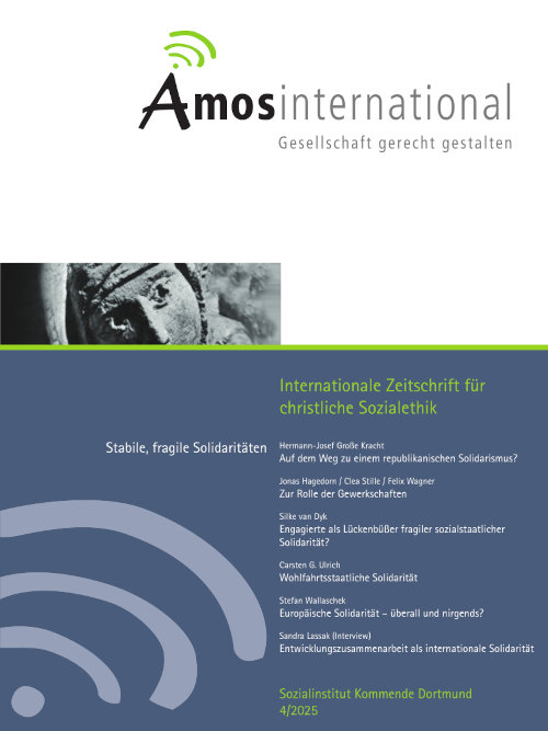 Heft 4/2025: Stabile, fragile Solidaritäten