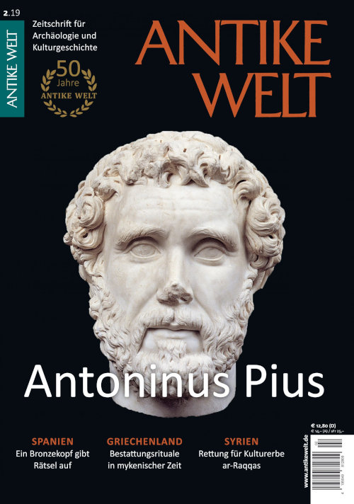 Titelseiite Antike Welt. Zeitschrift für Archäologie und Kulturgeschichte 2/2019