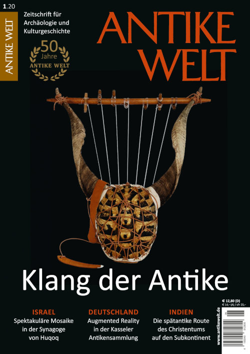 Titelseiite Antike Welt. Zeitschrift für Archäologie und Kulturgeschichte 1/2020