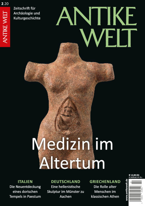 Titelseiite Antike Welt. Zeitschrift für Archäologie und Kulturgeschichte 2/2020